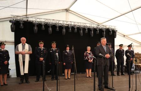 PREVZEM NOVIH GASILSKIH VOZIL 16 FOTO LJUBO VUKELIČ